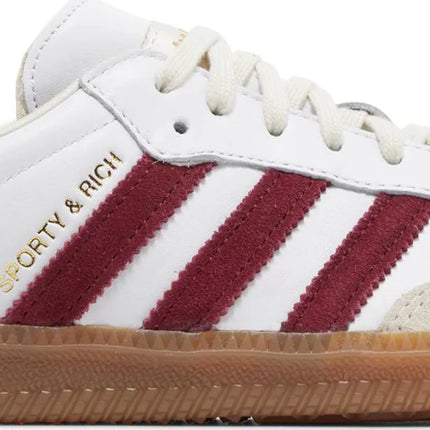 Sporty & Rich x Samba OG 'White Core Burgundy'