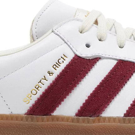 Sporty & Rich x Samba OG 'White Core Burgundy'