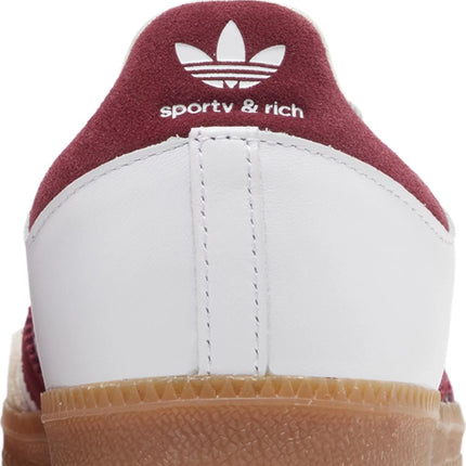 Sporty & Rich x Samba OG 'White Core Burgundy'